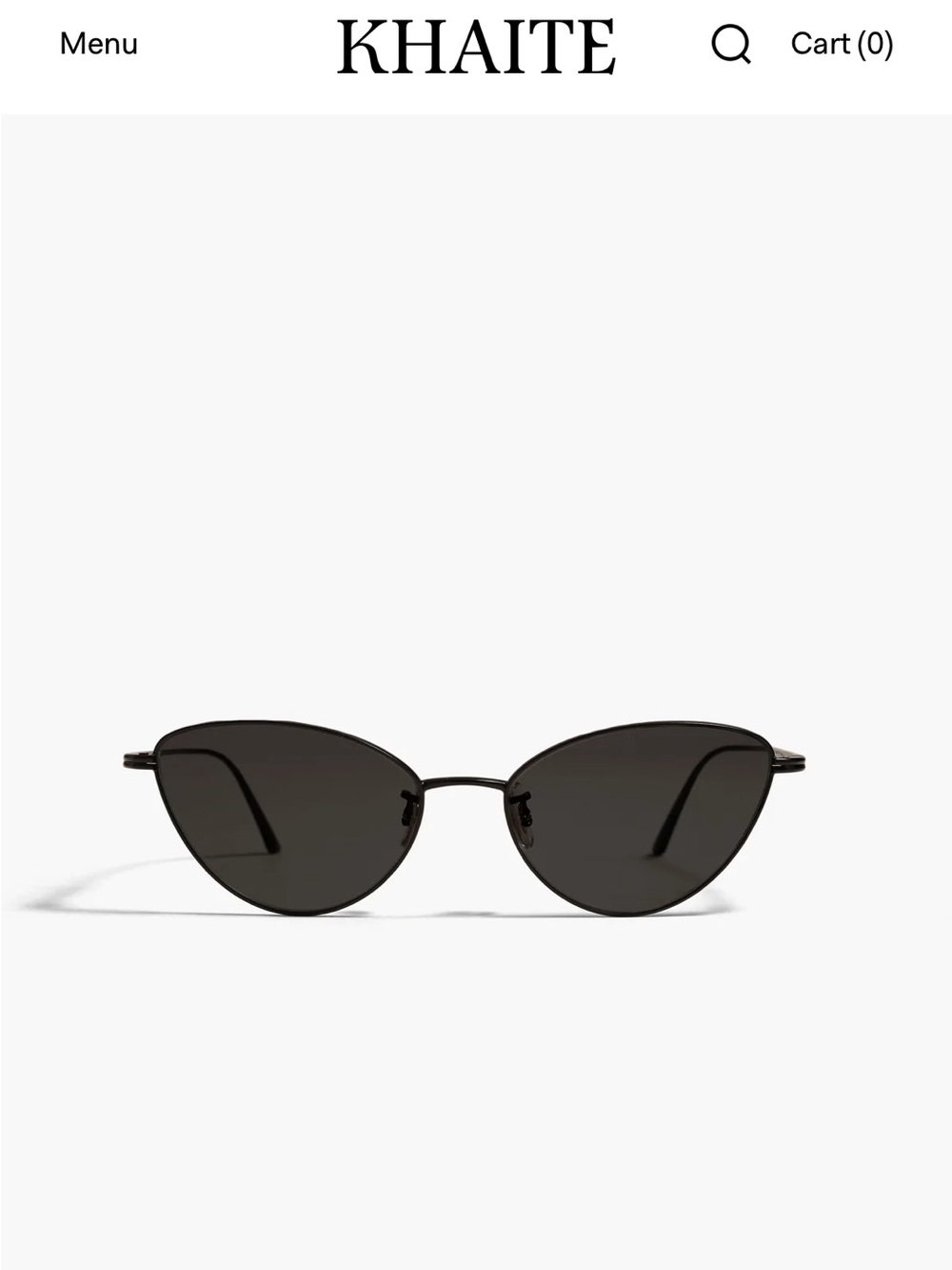 Khaite Oliver Peoples 1998C Cat-Eye Sunglasses